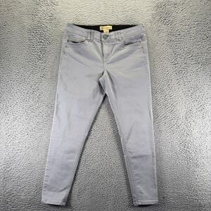 Democracy Ab Solution Jeans Women's‎ 12 Gary Cotton Denim Tapered Ankle Stretch